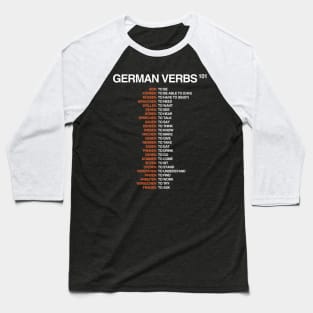 German Verbs Baseball T-Shirt